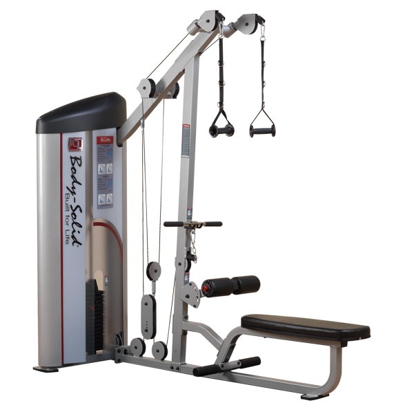 Arm Training: Body Solid Series II Commercial Lat Pulldown and Seated Row