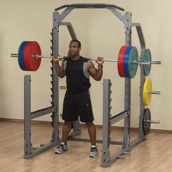 For a Worry Free Workout: Body Solid Pro Club-Line Multi Squat Rack