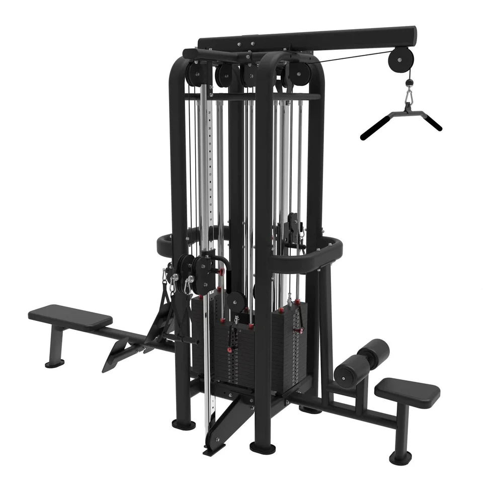 Muscle D Fitness 4-Stack Megatron Deluxe Jungle Gym