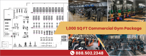 1,000 SQ FT Commercial Gym Package