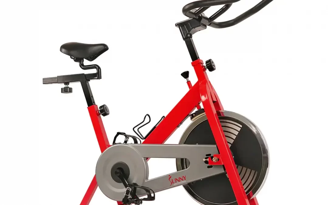 GP Pro Sun Red Chain Drive Indoor Cycling Exercise Bike Trainer-Lifetime warranty*