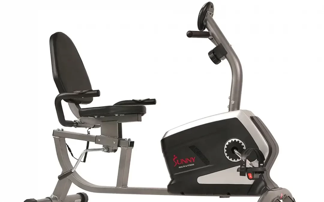 GP Pro Sun Magnetic Recumbent Exercise Bike, 300 lb Capacity & Adjustable Seat – Lifetime warranty*