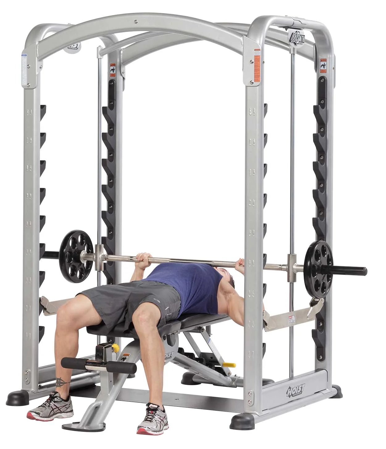 MiSmith-Dual-Action-Smith-Exercise-Bench-Press-Start