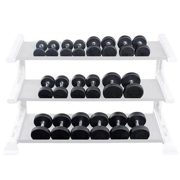 Body-Solid Commercial Rubber Pro Round Dumbbell Sets SDPS-New