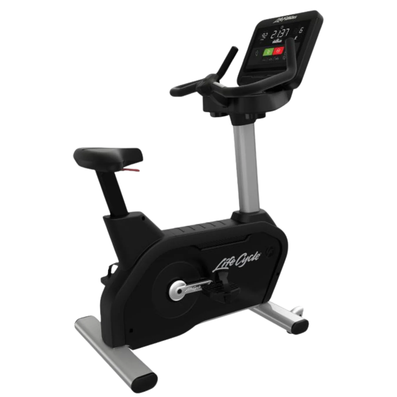 Life Fitness Integrity Series Upright Bike w/ C Console (Remanufactured)